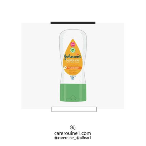 جونسون زيت جل أطفال بالزهور المنعشة 200ml