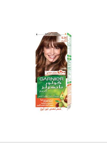غارنييه صبغة كولور ناتشرلز كريم -بني شوكولاته