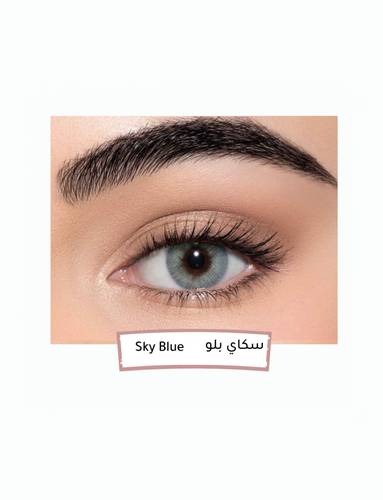 لينس مي عدسات اسكاي بلو                                      