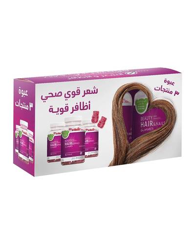 سنسيلاب بيوتي جاميز للشعر والأظافر ٢+١ مجاناً