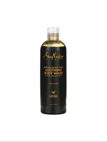 غسول الجسم المهدئ الصابون الأفريقي الأسود من شيا مويستشر 384ml