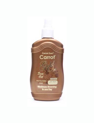 كاروت صن زيت تشميس للبشرة جولد 200ml