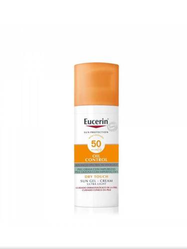 يوسرين كريم جل واقي من الشمس +SPF - 50 للبشرة الدهنية 50ml
