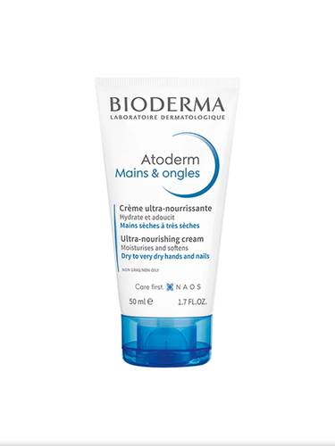 بيوديرما أتوديرم كريم التغذية الفائقة لليدين والأظافر، 50ml