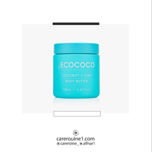 ايكوكوكو زبدة الجسم بجوز الهند والليمون - 280ml