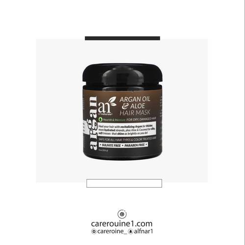 ارت ناتشرال ماسك لاصلاح الشعر بزيت الارجان 226g