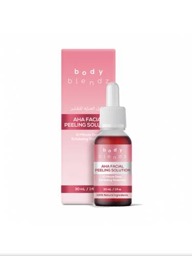 بودي بلندز محلول AHA لتقشير الوجه- 30ml