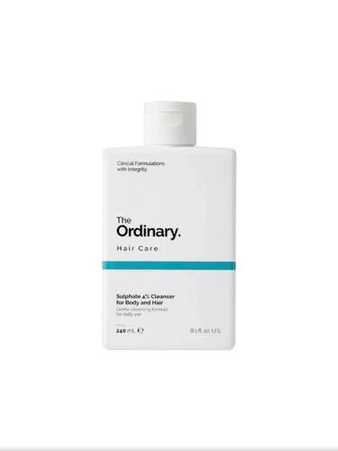 ذا اورديناري رغوه تنظيف الشعر و الجسم بنسبة 4% كبريتات - 240ml