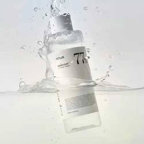 انوا تونر مهدئ بنسبة 77% من هارت ليف للعناية بالبشرة، يهدئ البشرة وينعشها وينقيها250ml
