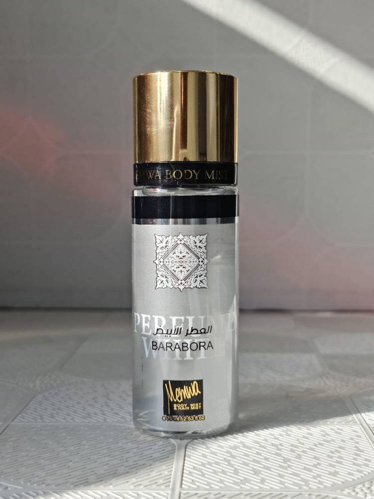 عطر شعر وجسم العطر الابيض 75 مللي	