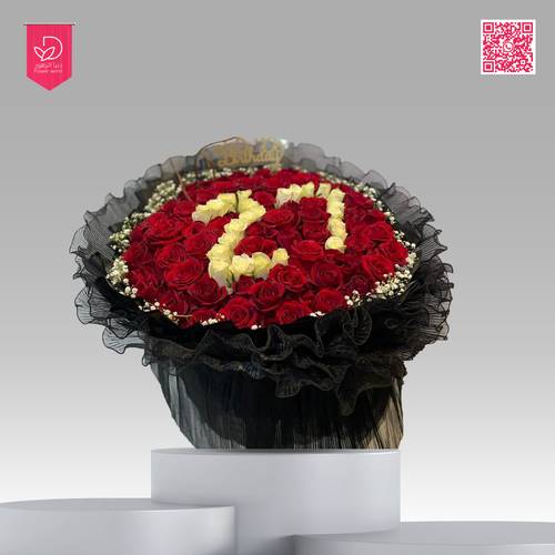 باقة ورد احمر R101