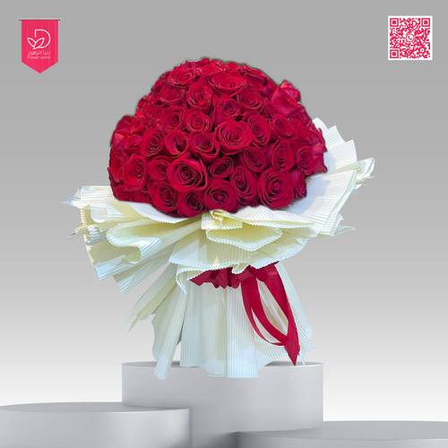 باقة ورد احمر R115