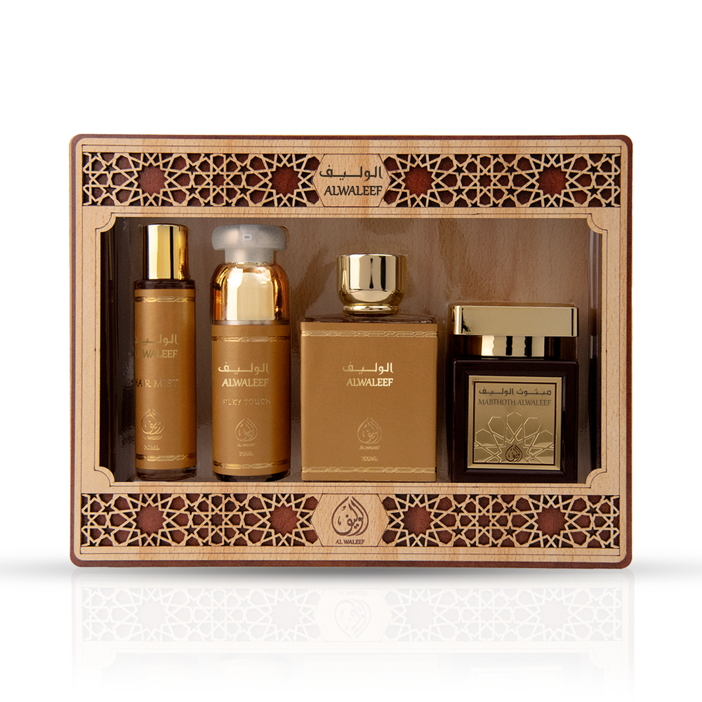 Alwaleef Gold Set 4 Pieces
