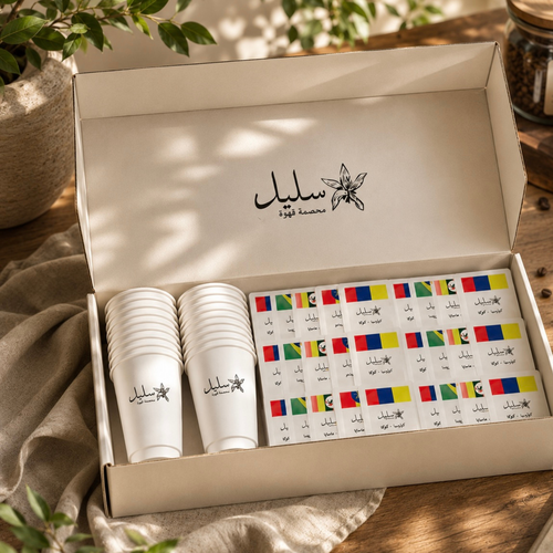 توزيعات الأظرف: 20 ظرف قهوة