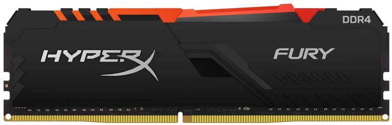 رام HyperX Fury 16GB 3200MHz DDR4  RGB Desktop قطعتين 8 GB