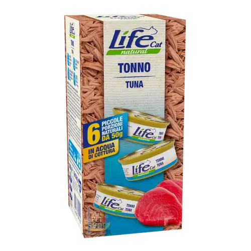 Live Cat Tuna Canned Cat Food for Adult Cats 6×50g