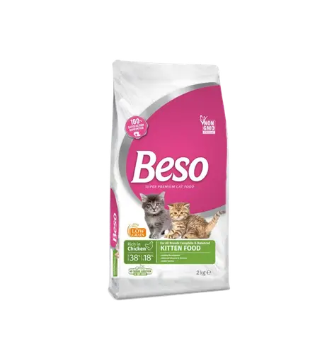 Beso Chicken Cat Food for Kittens 2kg