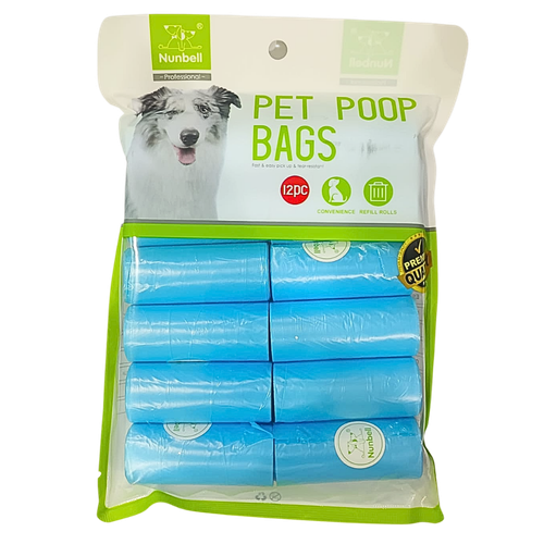 Nonbevel Pet Litter Bags (12 pieces/pack) Assorted Colors