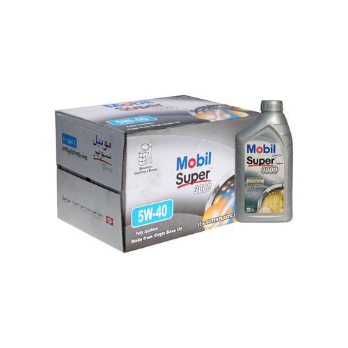 موبيل سوبر 5W40 كرتون ( 12 لتر)