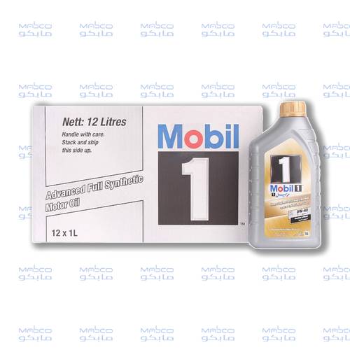 موبيل وان 0W40 كرتون ( 12 لتر)