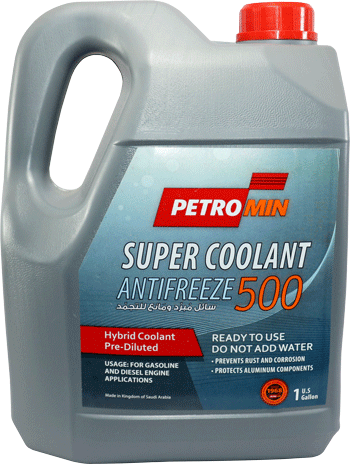 PETROMIN SUPER COOLANT ANTIFREEZE 500 (RED)