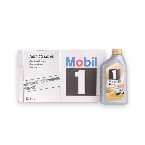 موبيل وان 0W40 كرتون ( 12 لتر)