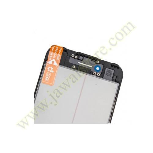 front glass with frame and oca 3 * 1 iPhone 6 plus black color