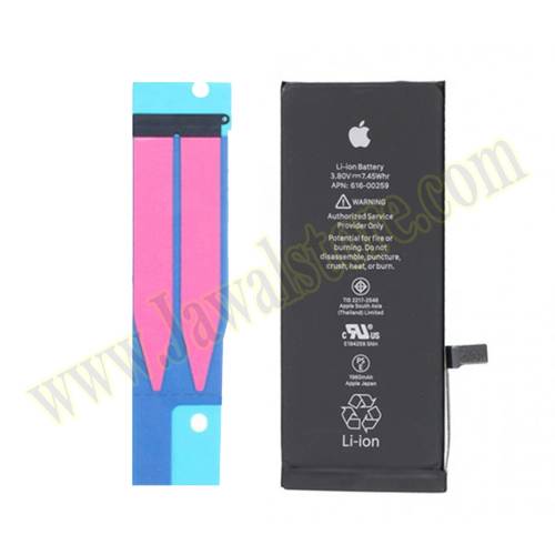 iPhone 7 Battery replacement with sticker installed battery