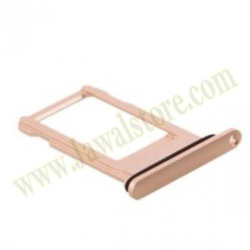 For Nano SIM Card Tray Holder For Apple iPhone 8 -  Gold