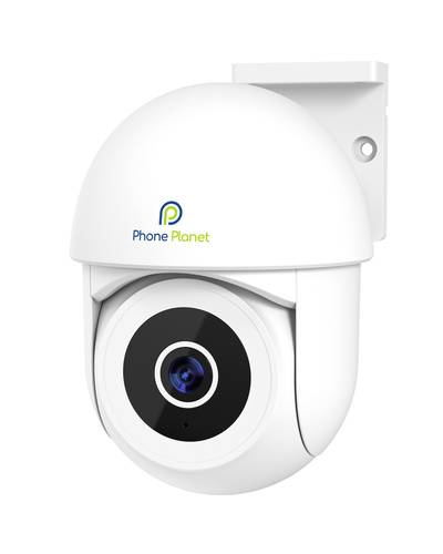   كاميرا مراقبة ذكية خارجية Phone Planet Vision Pro 360° PP-SC04   بدقة 2HD – اتصال Wi-Fi – كشف الحركة – صوت ثنائي الاتجاه – مقاومة للماء IP66 – تحكم عبر الجوال