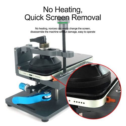 RELIFE RL-601S Plus 2 in 1 Rotating Universal Fixture Clamp Holder Easy Quick Remove The Back Cover Glass for iPhone SAMSUNG