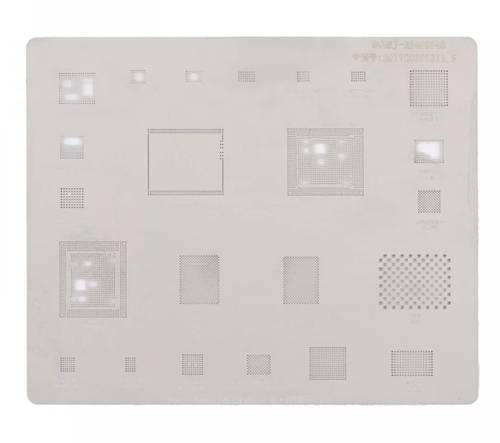 Mijing A14 3D BGA Stencil IC Solder Reball Tin Plant Net for iPhone 12 Series
