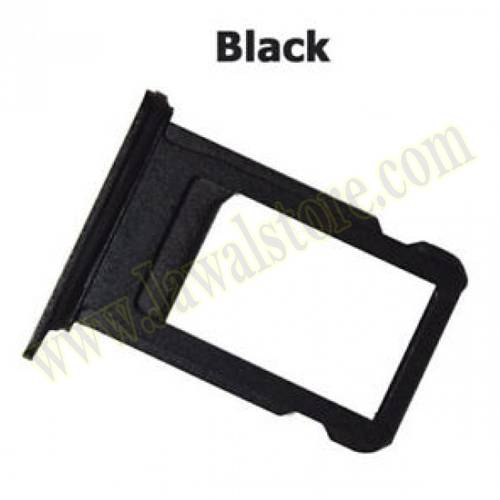 For Nano SIM Card Tray Holder For Apple iPhone 8 Plus - Black 