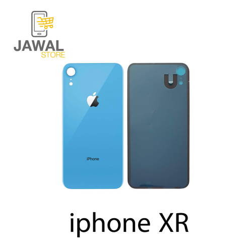 High quality iPhone XR back cover glass blue color