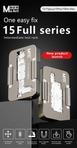 MaAnt M15 Motherboard Layered Test Fixture for iPhone 15 / 15 Plus / 15 Pro / 15Pro Max