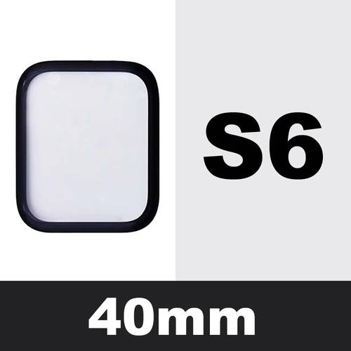 خامات تجديد ساعة ابل  زجاج مع غراء S6-40 MM