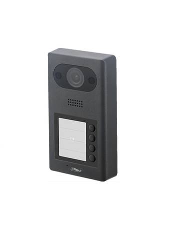 داهوا محطة خارجية بأربعة أزرار للاتصال الداخلي عبر الفيديو ( انتركم ) - Dahua VTO3211D-P4-S2 IP video intercom 4-button outdoor station