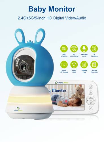  كاميرا مراقبة ذكية خارجية Phone Planet Vision Pro 360° PP-SC05 2MP – اتصال Wi-Fi – كشف الحركة – صوت ثنائي الاتجاه – مقاومة للماء IP66 – تحكم عبر الجوال