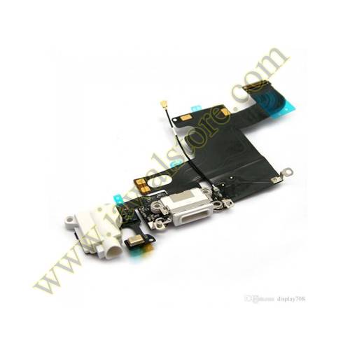  iPhone 6 USB Dock Connector Charging Port Flex Cable Replacement - white