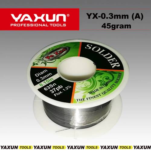 سلك قصدير لحام  -  0.3mm 45g Rosin Core 