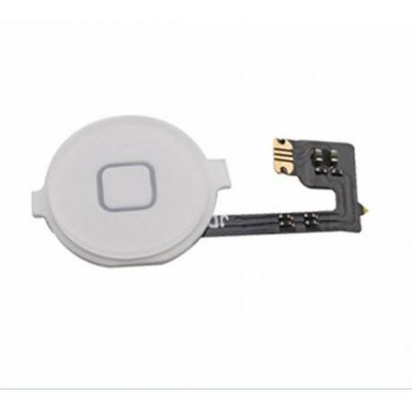 Home Button Flex Cable for iPhone 4G white color