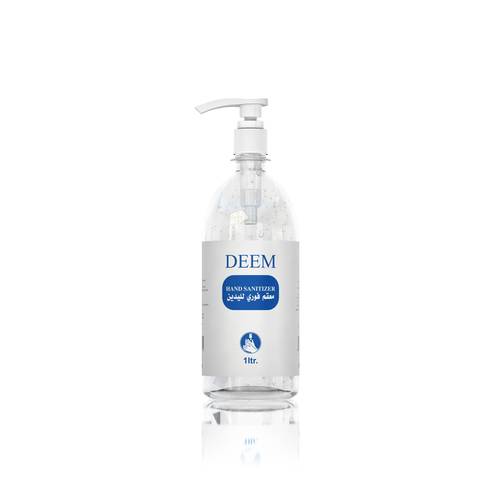 DEEM Instant Hand Sanitizer Gel, 1 liter