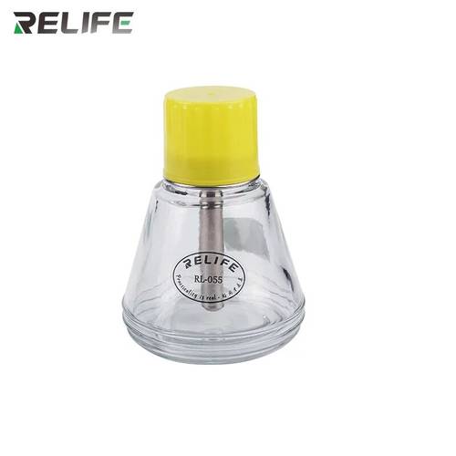 RELIFE RL-055 Glass Washing Water Bottle Copper Core Alcohol Bottle Metal Suction Pipe Pressing Type Automatic Water Bottle