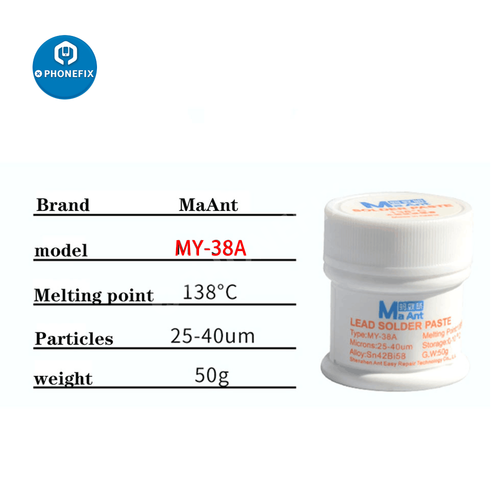 Maant solder paste 138cْْ