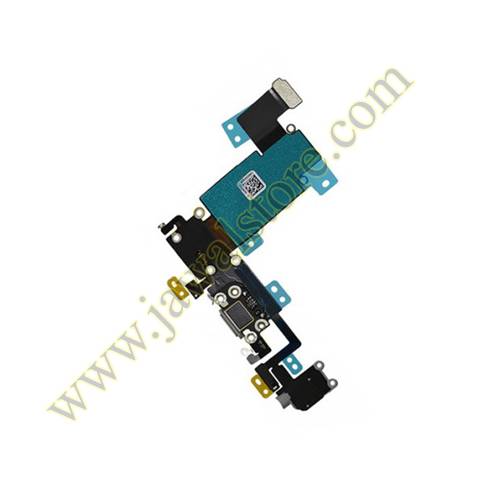 Apple iPhone 6S Plus USB Dock Connector Charging Port Flex Cable Replacement - Black