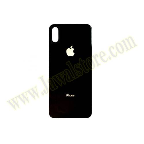  High quality iPhone XS MAX back cover glass black color
