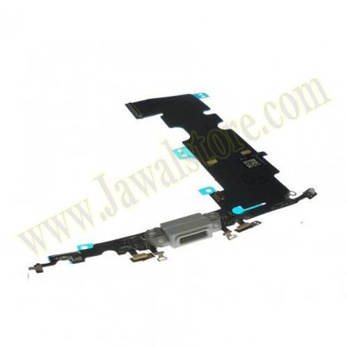 مدخل شحن USB ايفون 8 باللون الاسود 