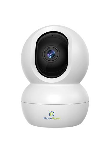 كاميرا مراقبة ذكية خارجية Phone Planet Vision Pro 360° PP-SC02  بدقة Full HD 1080P – اتصال Wi-Fi – كشف الحركة – صوت ثنائي الاتجاه – مقاومة للماء IP66 – تحكم عبر الجوال