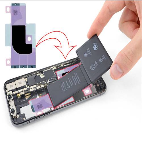 iPhone X  Battery Sticker