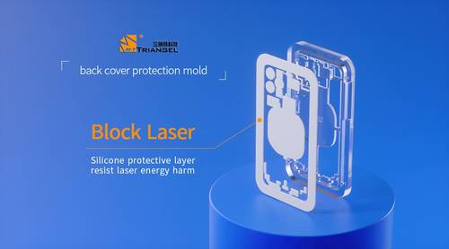  For Iphone 13 M-Triangel Laser Protect Mold Back Cover Back Cover Protection Mold Physical Drawing Mould For TBK Laser Separation Machine